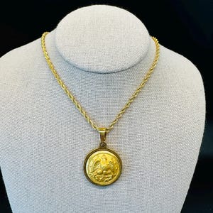Vintage (small) Navy button made into a Pendant