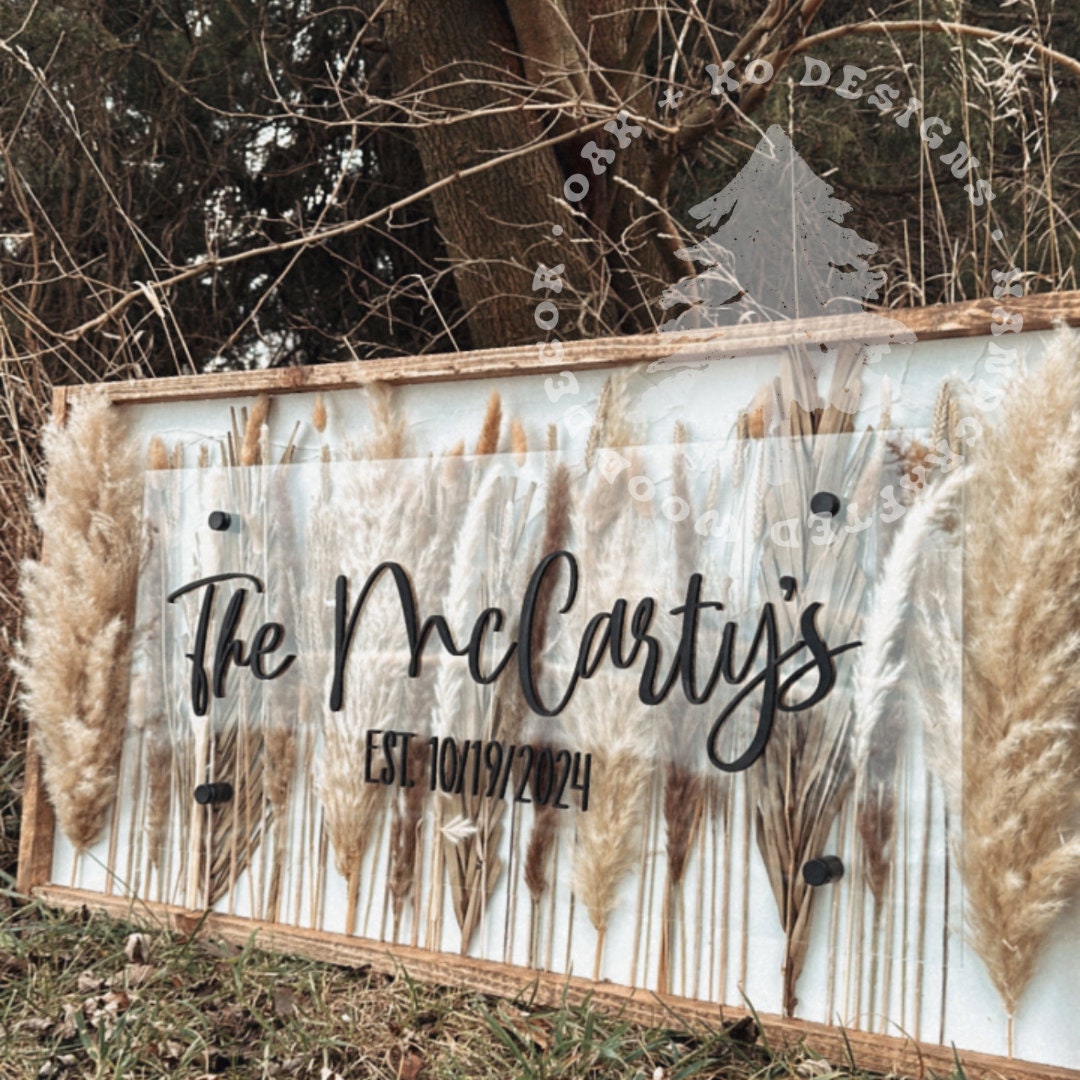 Last Name Sign