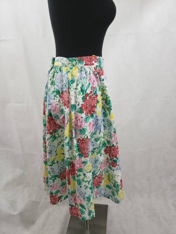 Briggs New York Floral Skirt - image 2