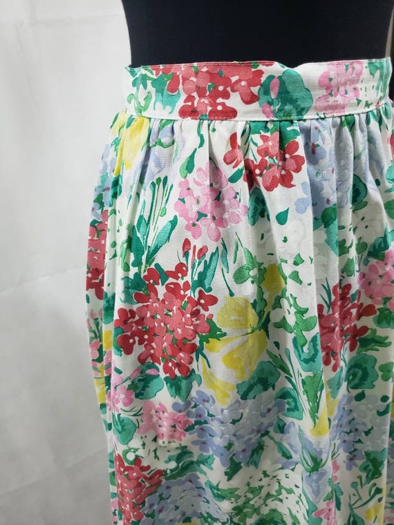 Briggs New York Floral Skirt - image 4