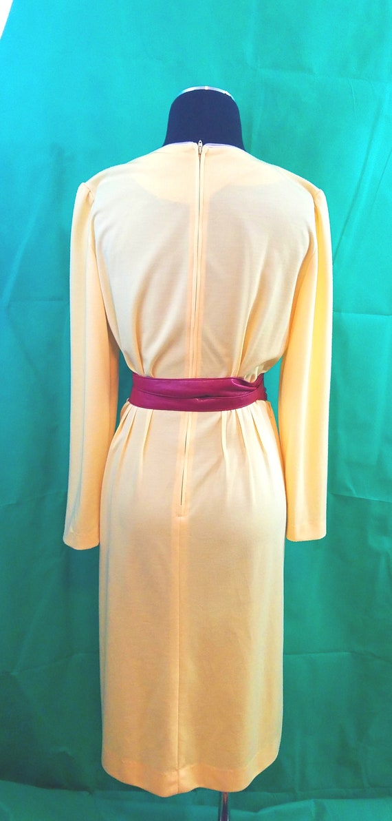 Vintage Yellow Dress - image 6