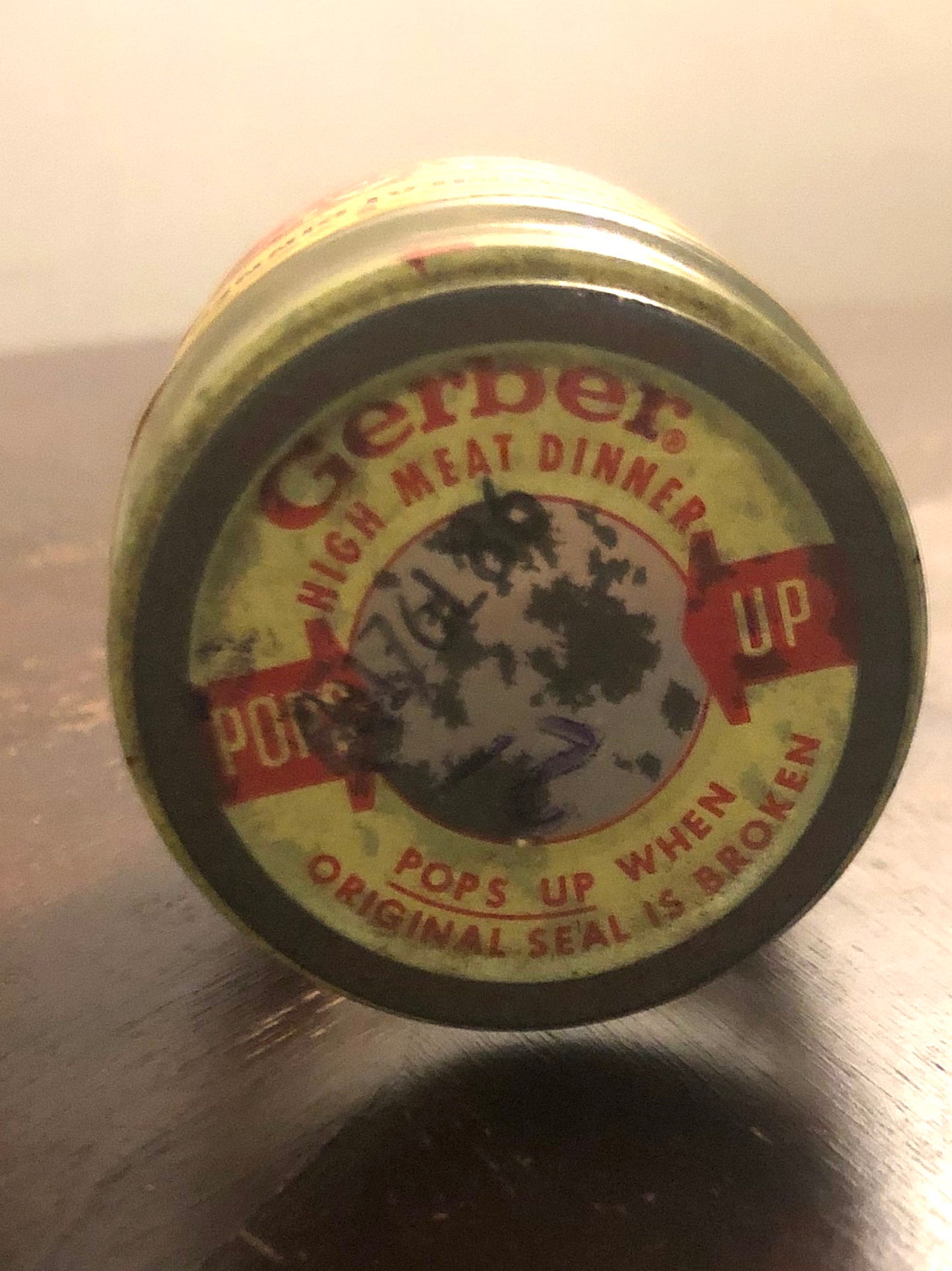 Vintage Gerber Baby Food Jar Etsy