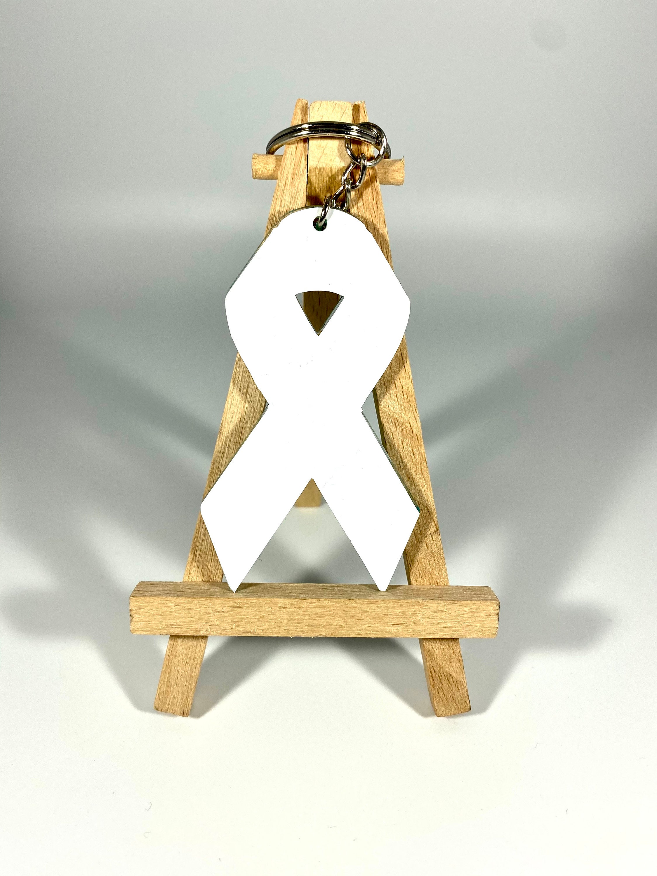 Custom Warrior Awareness Ribbon Custom Colors Cancer Ribbon Etsy