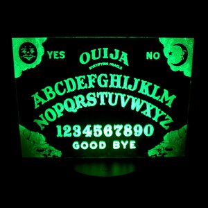 Ouija Board LED Light. Lighting for Halloween Party. Halloween Home