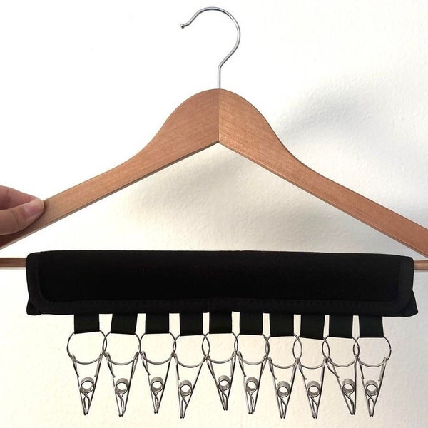 LokiEssentials Hat Organizer Holder for Hanger - Hat Storage for Room & Closet