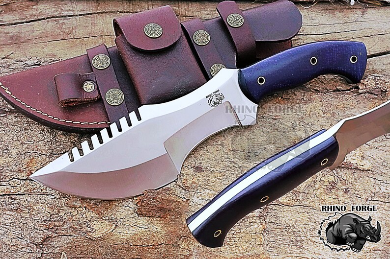 D2 Steel Hunting Knife Custom Handmade D2 Tool Steel Tracker Etsy