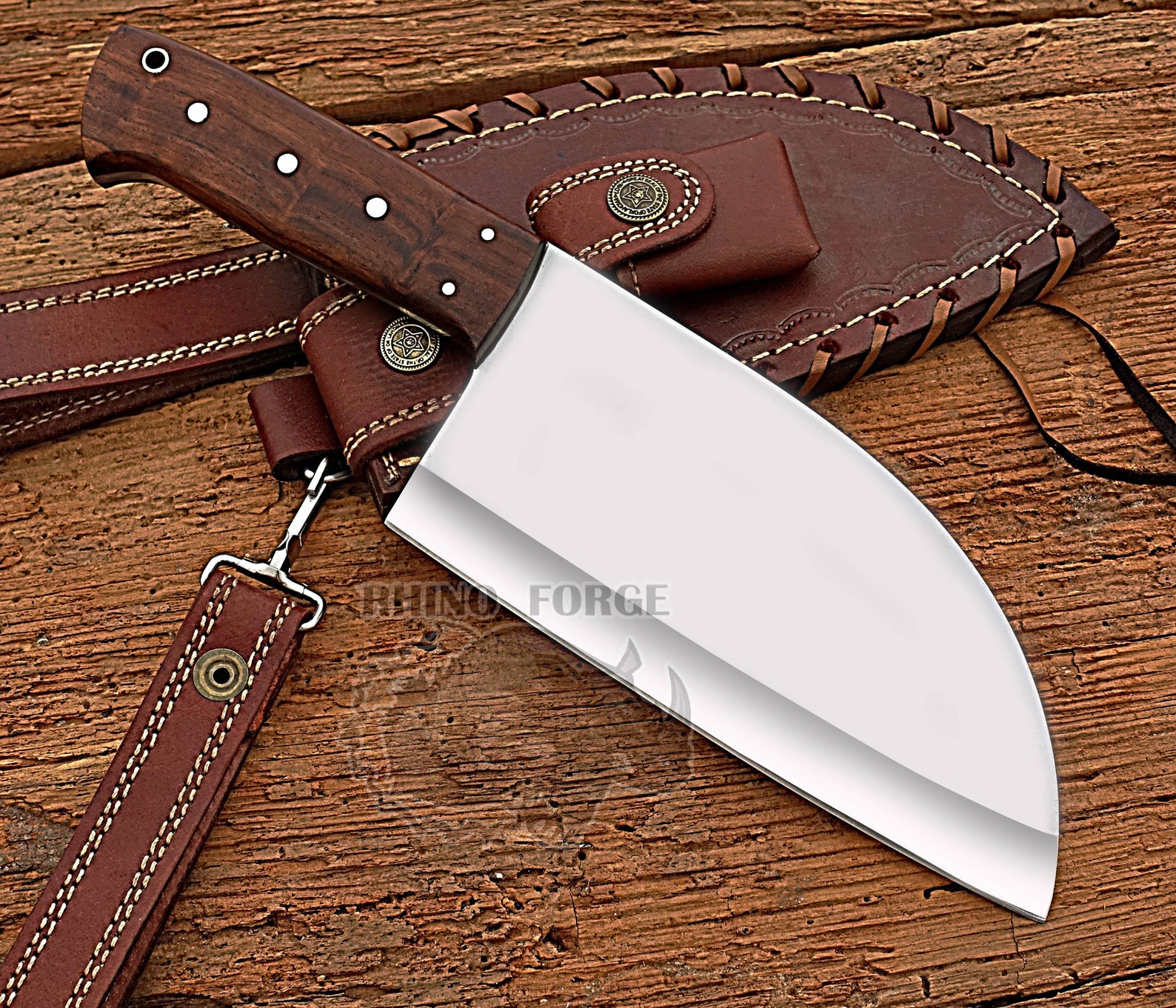 Serbian Chef Knife Handmade 440C Steel Serbian Chef Knife Etsy