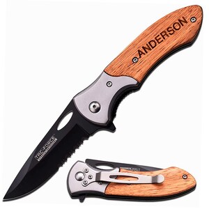 Gift For Husband, Engraved Pocket Knife, Husband Gift, I Love You More, Anniversary Gifts, Initial Gift for Men, Boyfriend Gift,