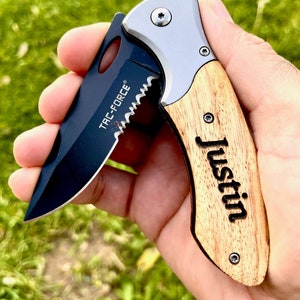 Pocket Knife for Groomsmen, Folding Knife for Groomsmen, Personalized Knive, Weeding Gift for Groomsmen, Gift For Husband, Anniversary Gift