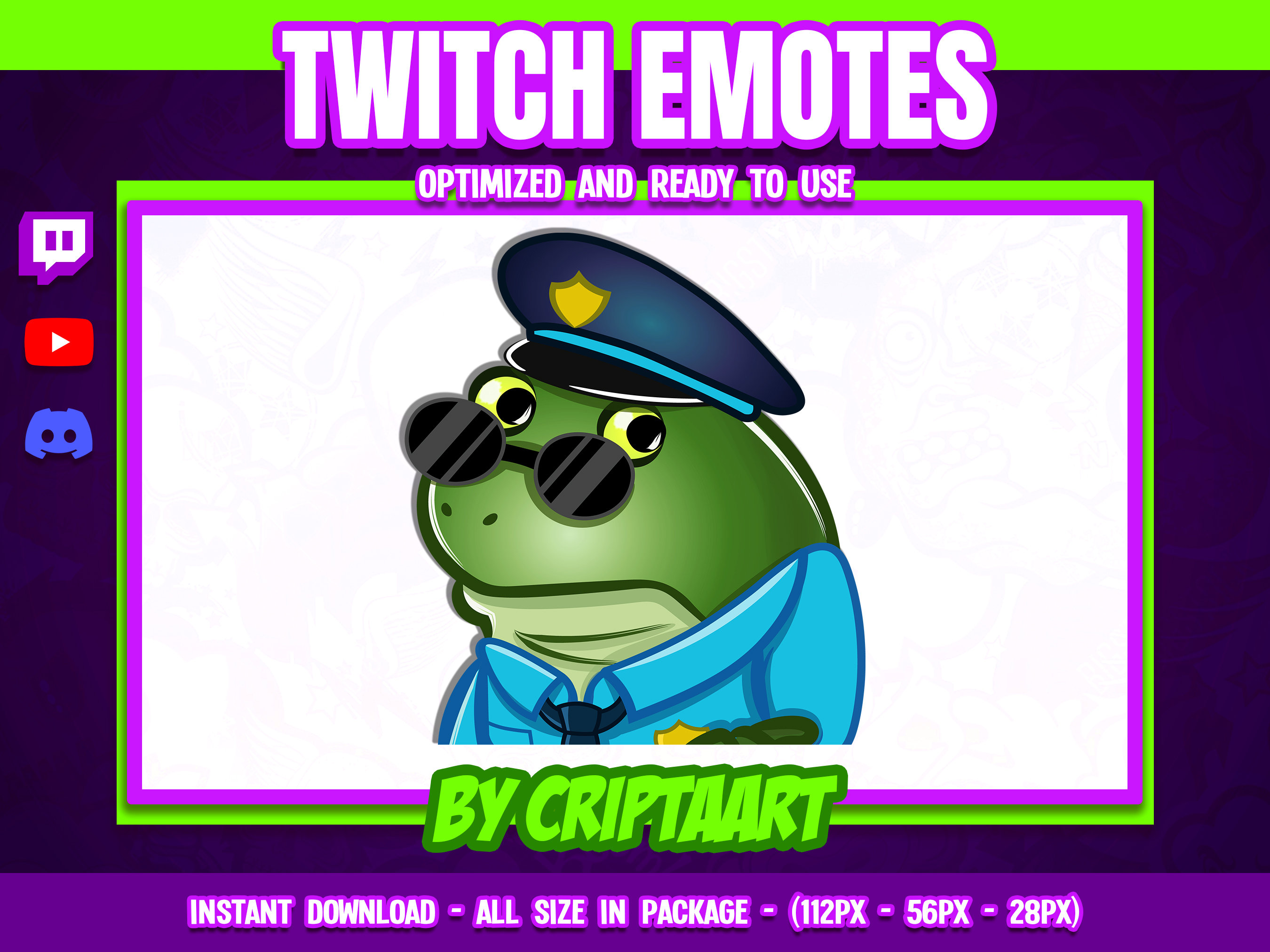 Sticker Maker - Twitch Emotes GIF (Pepe MEME)