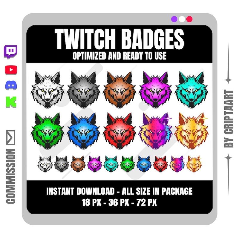Furry Discord Logo - Etsy