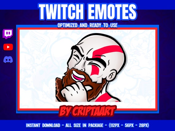 Twitch Emote, LUL, Laugh, Video Games, Emoji, Beard / Channel Points, Stream, Discord, Kick, Youtube