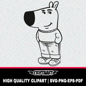 Chill Guy meme SVG, PNG, Clipart, Cricut File, Vector Design