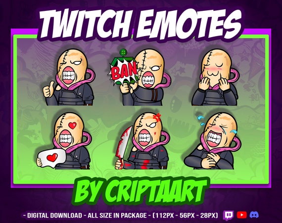 ビッグゾンビTwitchエモート、最終ボス、ホラー、チャンネルポイント 