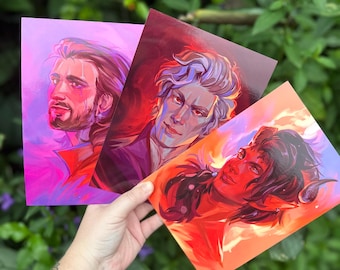 BG3 Origins Portraits (A5 Size)