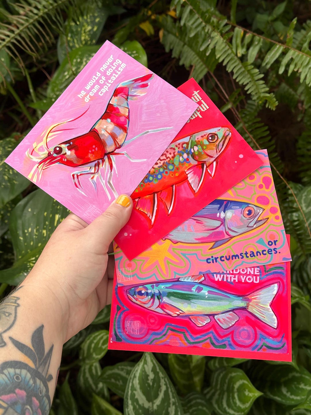 Relatable Fish (postcard Prints) - Etsy
