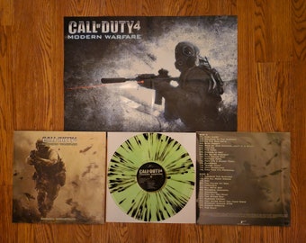 Call of Duty 4 modern warfare original soundtrack LP new sealed Color vinyl! VGM