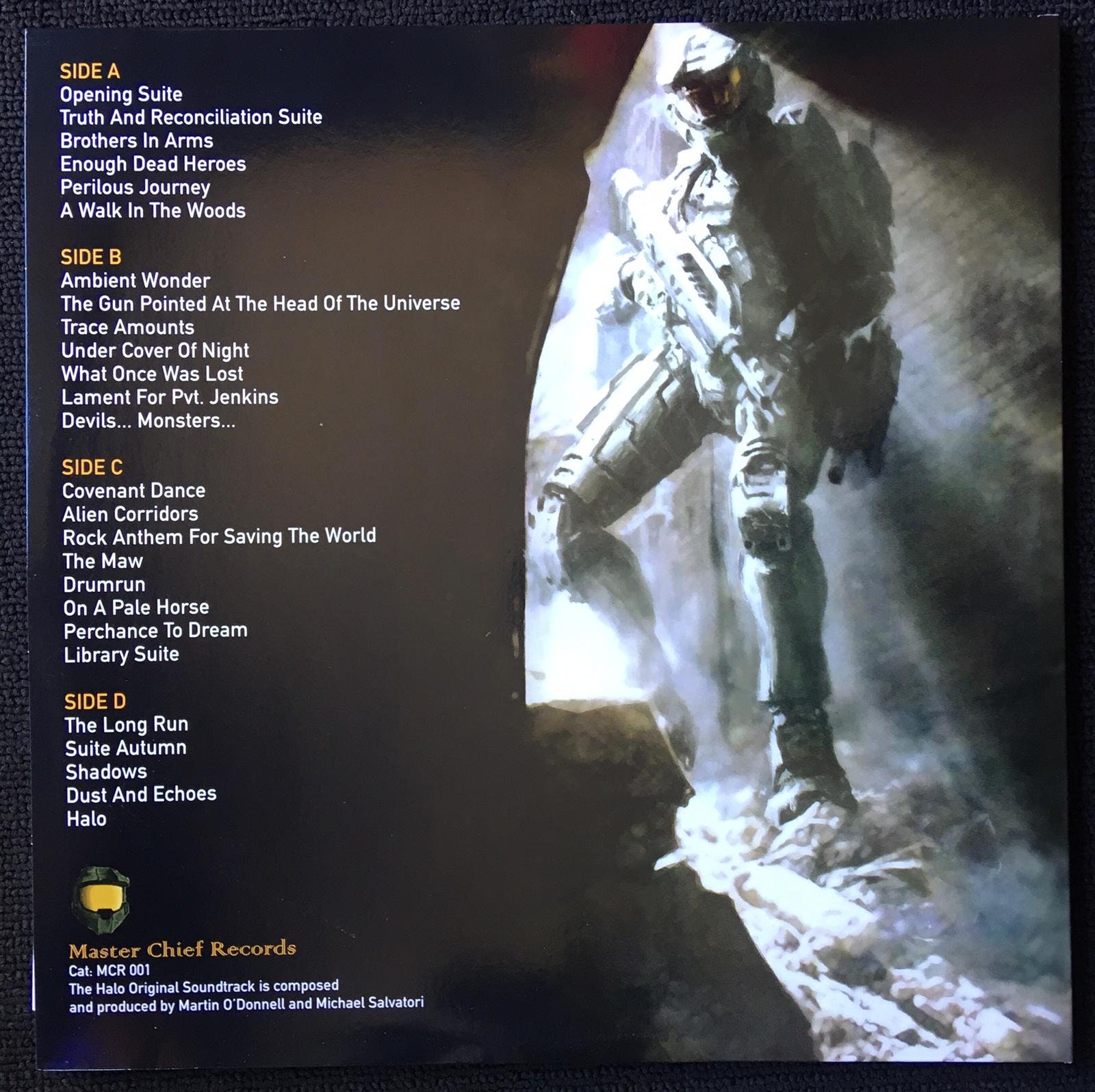 Halo Combat Evolved 2xlp Soundtrack Limited Version Color Etsy