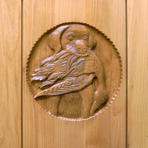 Hand Carved Wall Panel