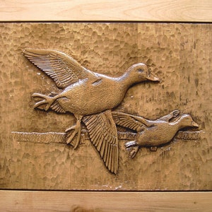 Hand Carved Wall Panel