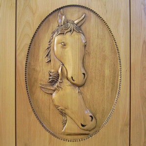 Hand Carved Wall Panel