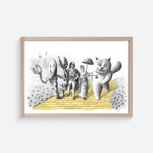 De ontsnapping van de Barcelona-beelden, kunstdrukken