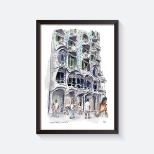 Casa Batlló, Barcelona, art prints