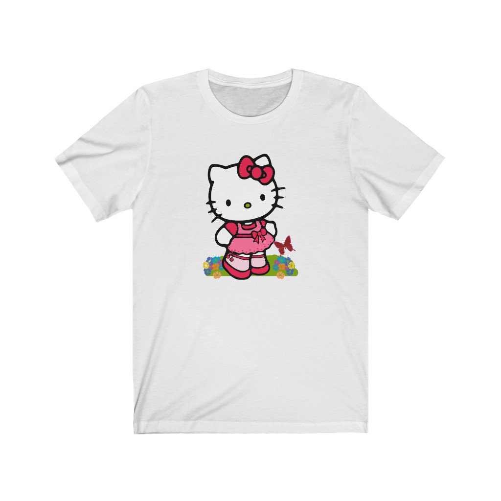 Hello Kitty Unisex Jersey Short Sleeve Tee | Etsy