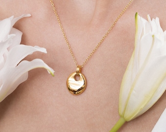 ネックレス・ペンダント Pebble Pendant Necklace Elegant Polished Pebble Pendant Necklace - Shop Stylish