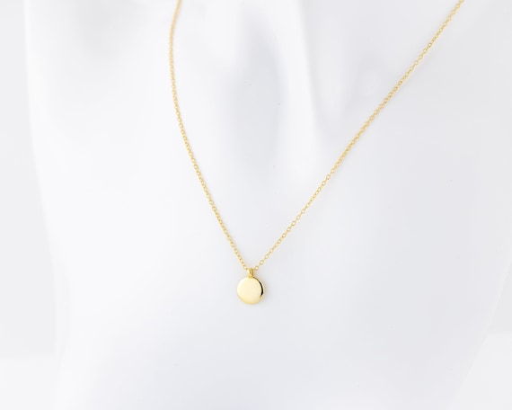 Exquisite Sea Glass Teal Gold Necklace: Unique Disc Charm Necklace – Kriket  Broadhurst