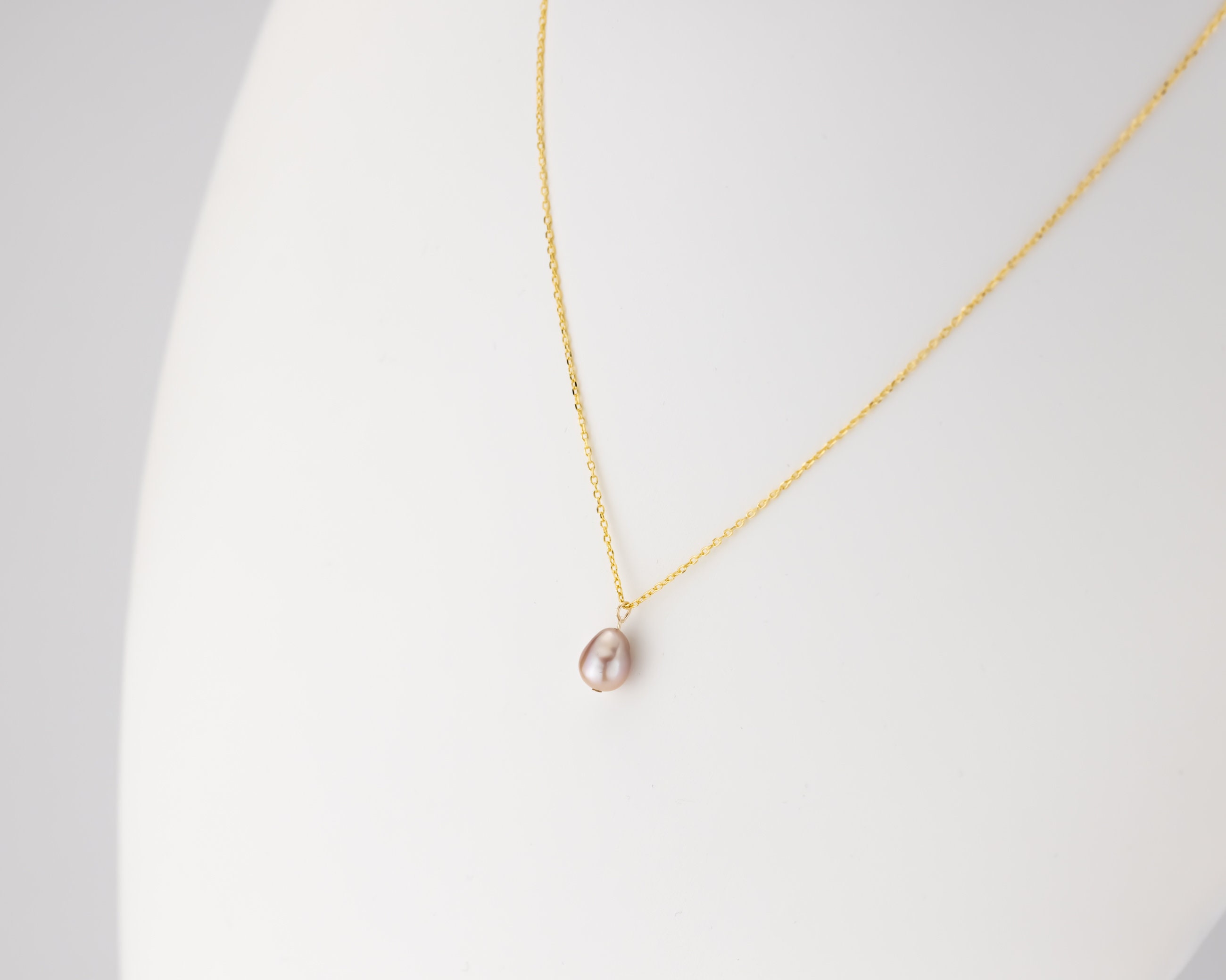ネックレス・ペンダント Monday Edition _ Teardrop Pearl Pendant Necklace il_fullxfull.1500404647_bhky.jpg