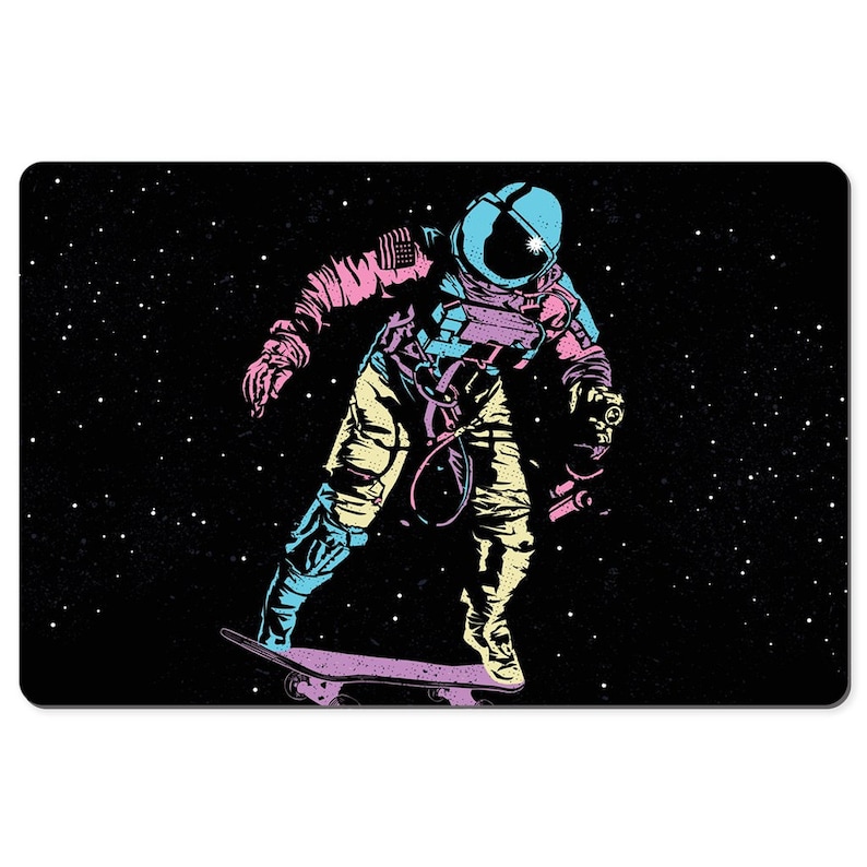 Astro Skater Space Galaxy Skateboard Astronaut Skating Gift Desk Mat