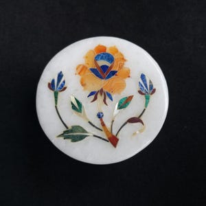 宝石箱（大理石）（インド製）（値下げ可！） インド産大理石の箱 - Etsy 日本