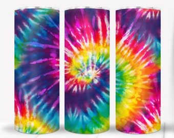 Regenbogen Tie Dye - 20oz Skinny Tumbler