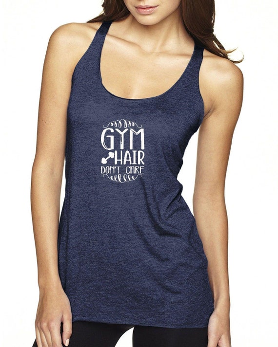 Next Level Ladies' Triblend Racerback Tank – Vintage Navy, Ultra Soft Jersey - View #12