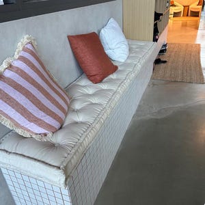 Velvet french cushion, Bench cushion, Window seat cushion, Floor cushion, Sofa cushion, Daybed cushion, Sofa bed ,Couch cushion, Floor sofa