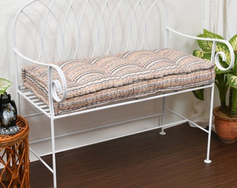 Linen Floor Cushion, Sofa Cushion, Large Floor cushion, Floor Sofa, Custom Bench cushion, Daybed cushion Bench Seating Pillow