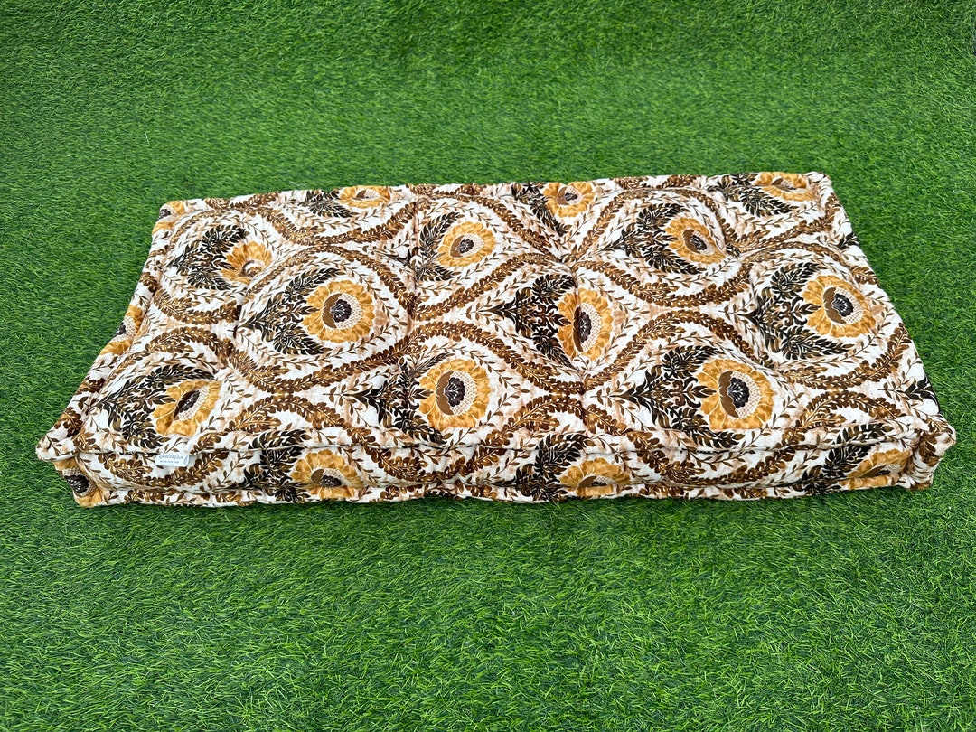 Custom Seat Cushion Bench Cushions Box Pillow With Digital Etsy