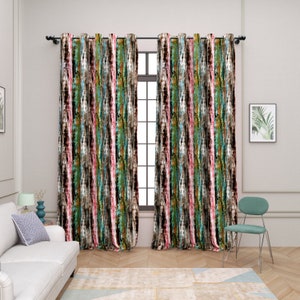 100 % Blackout Thermal Lined Velvet Curtain for Living room, Bedroom, 1000 Colors. Custom Size Rod Pocket, Hook and Ring , Grommet