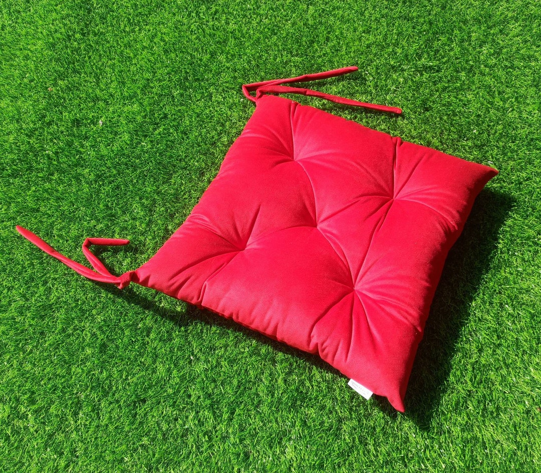 Custom Size Seat Cushion Soft Chair Pads Chair Pads With Etsy