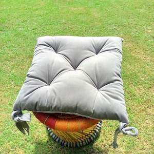 Handgemaakte stoel pads, stoel pads, huis stoel pads, Outdoor Chair Pads Rustieke Dining Gewatteerde Stoel Pad & Keuken Kussen.