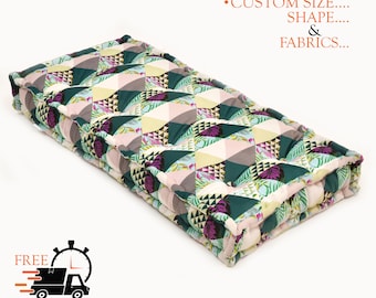 KALLAX bench cushion for indoors, custom-made cushion, bench cushion, window seat, KALLAX cushion, IKEA cushion, Custom bench cushion,