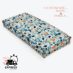 Cushion for Bench, Custom Bench Cushion, Window cushion, Floor Pillow, Window Seat, French Cushion