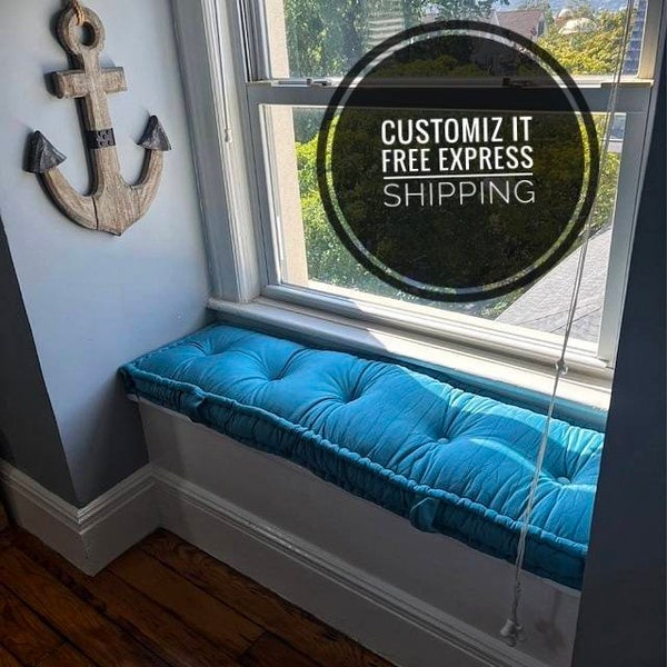 Custom Floor Cushions, Window Bay Cushions, Japanese Floor Seating, Pallet Cushion, Backrest Pillows, Swing Cushions , Daybed Cushions