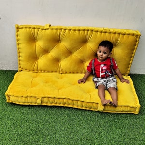Elegant Sofa Cushion | Baroque Bench Cushion | Velvet Cushion | Floor Cushion | Window Nook   | Window Seat | Floor Pillow