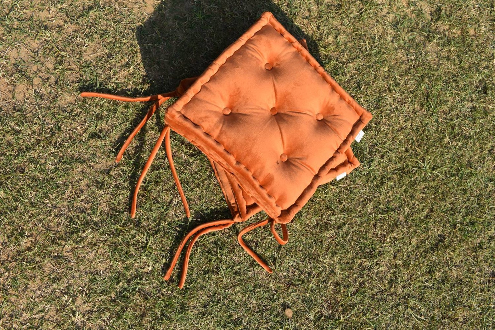 Velvet Square Box Cushion Handmade Floor Cushion Indoor Etsy