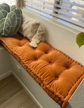 Custom Bench Cushion | Customized Tufted Cushion | Custom Size Window Seat Cushion | Custom French Cushion | Custom Tufted Cushion | Sofa product logo