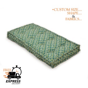 Custom Indoor Window Seat Cushion 3-4&quot; thick , Bench Cushion from Hearth and Home Store