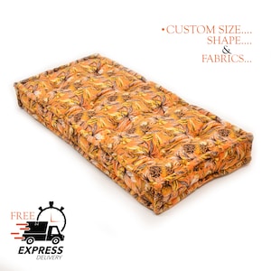 Large French Cushion | Bench Cushion | Sofa Cushion | Home Decor | Big Cushion | Floor Cushion | Outdoor Floor Pillow | Window Seat |Daybed