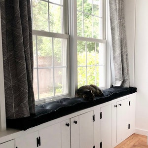 Französisches Kissen | Palettenkissen | Getuftetes Bankkissen | Gemütliches Bodenkissen | Leseecke Kissen | Samtboden Sofa | Fenster Sitzkissen